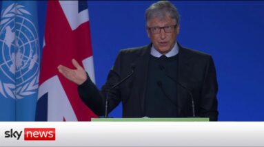 COP26: Bill Gates says climate impacts will 'only get worse'