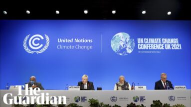 Cop26 live: world leaders make statements in Glasgow – watch live