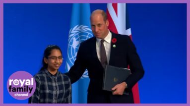 Prince William Champions Young Earthshot Winners at COP26