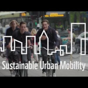 cyclists in streets of Paris which is introducing sustainable transport systems to improve air quality